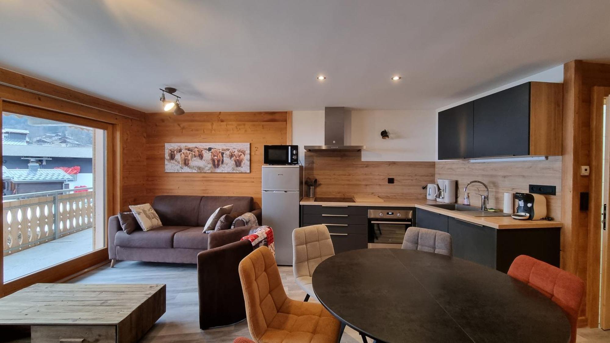 Ferienwohnung L'Etoile Du Linga Châtel Exterior foto